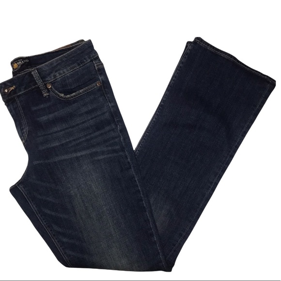 * SOLD * Lucky Brand Lolita Bootcut Mid-rise Curvy Jeans Long - 14/32 L - Picture 4 of 12